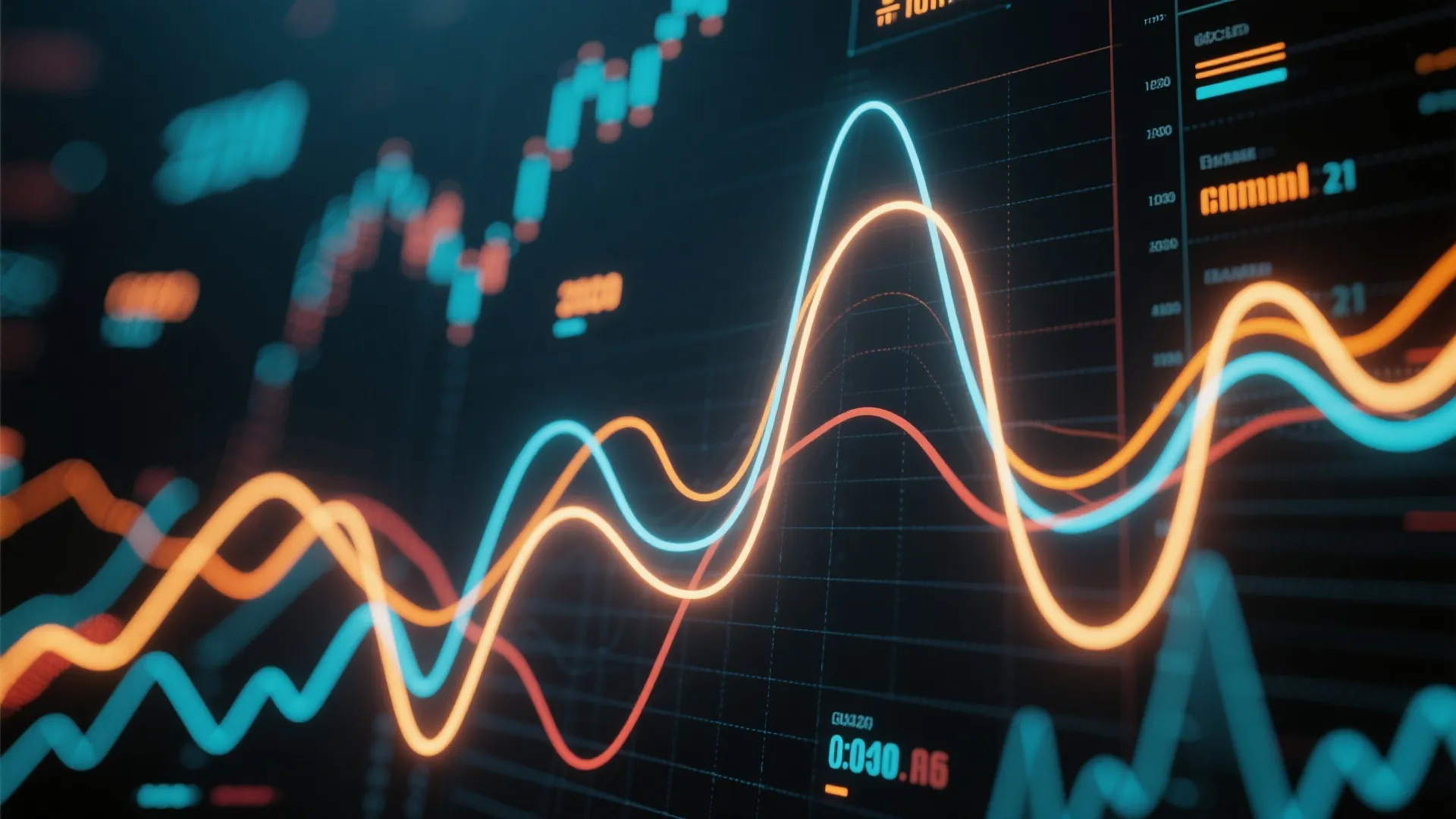 Background data visualization